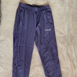 Purple Adidas Track Pants